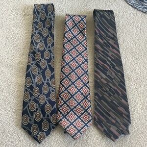 Stylish Italian Geometric Tie Set